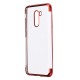 Color Plating Transparent Soft TPU Back Cover Protective Case for Xiaomi Pocophone F1 Non-original