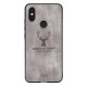 Deer Shockproof Cloth + Soft TPU Back Cover Protective Case for Xiaomi Mi A2 Mi 6X Mi6X