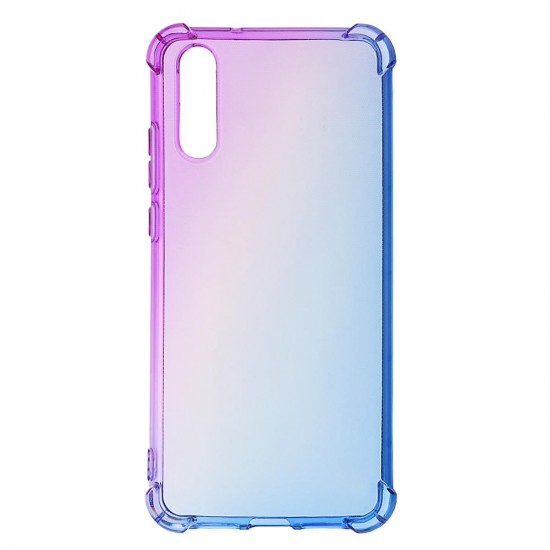 Gradient Colorful Shockproof Back Cover Protective Case for Huawei P20