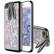 Rabbit Ears Bracket Glitter Quicksand Dynamic Liquid Plating TPU Case for iPhone 7Plus 5.5inch