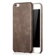 Retro Soft PU Leather Ultra Thin Shockproof Case Back Cover For iPhone 6Plus 6sPlus 5.5 Inch