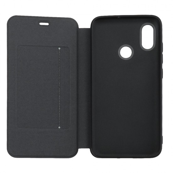 Shockproof Flip PU Leather Full Body Protective Case with Card Slot for Xiaomi Mi8 Mi 8