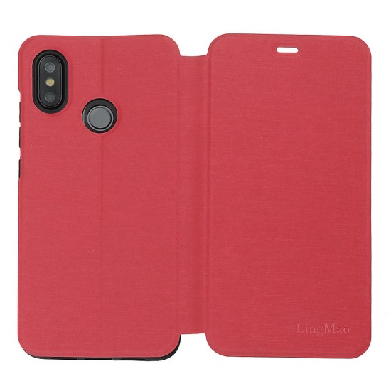 Shockproof Flip PU Leather Full Body Protective Case with Card Slot for Xiaomi Mi8 Mi 8