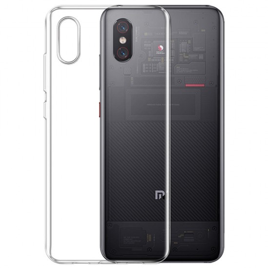 Transparent Soft TPU Back Cover Protective Case for Xiaomi Mi8 Mi 8 Pro / Mi8 Mi 8 Explorer Edition Non-original