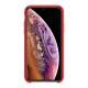 Liquid Silicone Protective Case For iPhone XS Max Anti Fingerprint Anti-sweat Back Cover