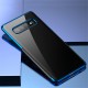 Plating Transparent Shockproof Soft TPU Back Cover Protective Case for Samsung Galaxy S10