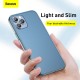 For iPhone 12 Pro / 12 Case Matte Anti-Fingerprint Shockproof Tempered Glass Protective Case