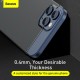 For iPhone 12 Pro Case Matte 0.4mm Ultra Thin PP Anti-Scratch Anti-Fingerprint Translucent Protective Case