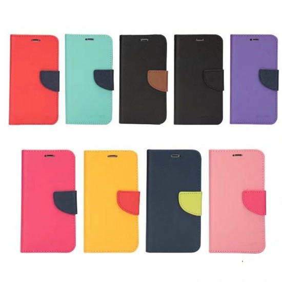 Bussiness Foldable Flip with Card Slot Stand PU Leather Protective Case
