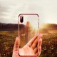 Plating Shockproof Transparent Soft TPU Protective Case for iPhone XS Max 6.5 inch