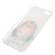 Cartoon Lovers Brush Teeth Pattern Relief Protective Case For iPhone 5