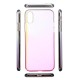 Color Gradient Shockproof Transparent Hard PC Case Cover for iPhone X