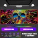 Colorful RGB LED Large Gaming Mouse Pad Macbook Gamer Mousepad Big Mouse Pad Rubber Surface Mouse Desk Keyboard Mat