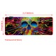 Colorful RGB LED Large Gaming Mouse Pad Macbook Gamer Mousepad Big Mouse Pad Rubber Surface Mouse Desk Keyboard Mat