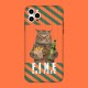 Creative Cute Gigantic Cat Pattern Protective Case Back Cover for iPhone 11 / 11 Pro / 11 Pro Max / X / XS / XR / XS Max / 7 / 8 / 7 Plus / 8 Plus