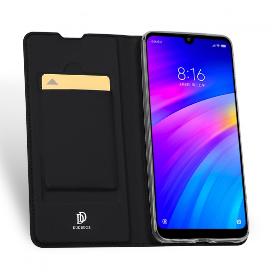 Flip Shockproof PU Leather Card Slot Full Body Cover Protective Case for Xiaomi Redmi 7 / Redmi Y3 Non-original