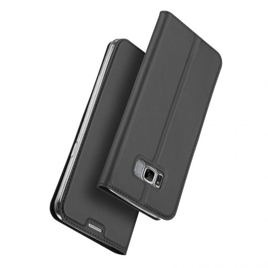 Magnetic Flip Kickstand Case For Samsung S8 Plus