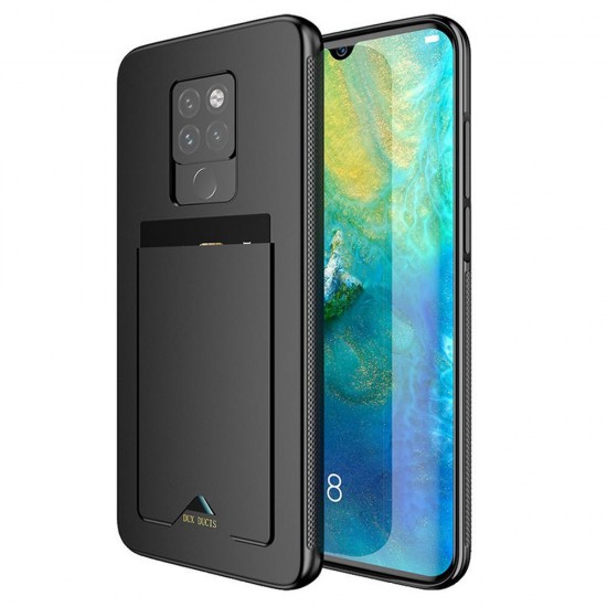 Shockproof Anti-slip Card Slot Holder Back Cover Protective Case for Huawei Mate 20