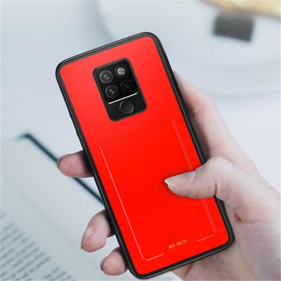 Shockproof Anti-slip Card Slot Holder Back Cover Protective Case for Huawei Mate 20