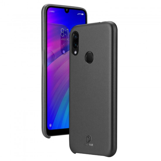 Smooth Touch Shockproof PU Leather&Silicone Soft Protective Case For Xiaomi Redmi 7 / Redmi Y3 Non-original