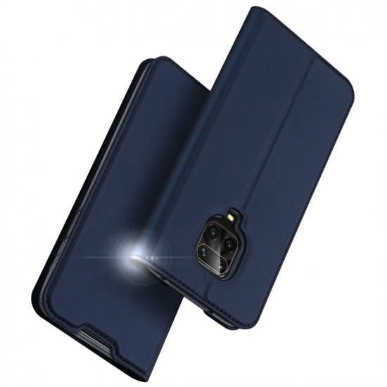 For Xiaomi Redmi Note 9 Pro Case Flip Magnetic with Card Slot Stand Shockproof PU Leather Protective Case Non-original