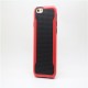 Double Color Small Blade TPU PC Back Case For iPhone 6 Random Delivery