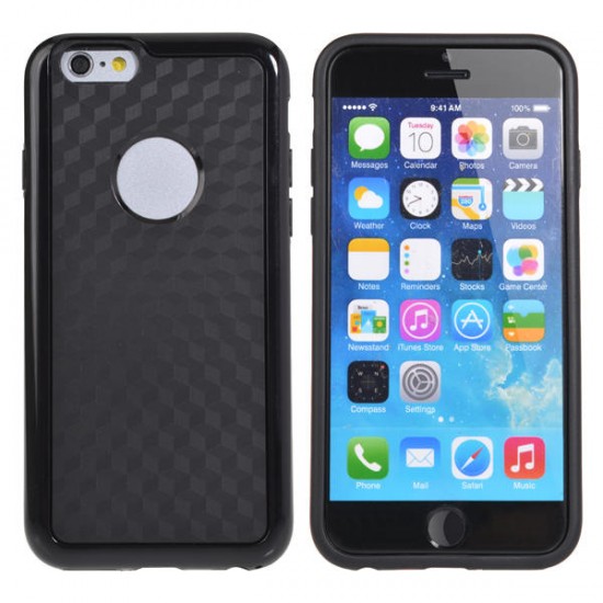 Double Color With Logo Hole Hornet Case For iPhone 6 Random Delivery