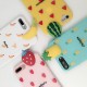 Fashion 3D Cartoon Fruit Pattern Shockproof Soft Silicone Protective Case Back Cover for iPhone X / 6 / 6 Plus / 7 / 7 Plus