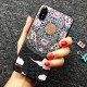 Fashion Chinoiserie Auspicious Clouds Pattern 3D Embossed Anti-slip Anti-fingerprint Shockproof TPU Protective Case