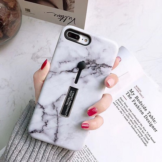 Fashion Couple Marble Pattern PC+TPU Protective Case for iPhone X / XS / XR / XS Max / 6 / 7 / 8 / 6S Plus / 6 Plus / 7 Plus / 8 Plus