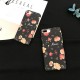 Fashion Flower Pattern TPU Protective Case Back Cover for iPhone X / 6S / 6S Plus / 7 / 8 / 7 Plus / 8 Plus