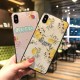 Fashion Food Cartoon Pattern 3D Embossed TPU Protective Case for iPhone X / XS / XR / XS Max / 6 / 7 / 8 / 6S Plus / 6 Plus / 7 Plus / 8 Plus