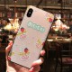 Fashion Food Cartoon Pattern 3D Embossed TPU Protective Case for iPhone X / XS / XR / XS Max / 6 / 7 / 8 / 6S Plus / 6 Plus / 7 Plus / 8 Plus