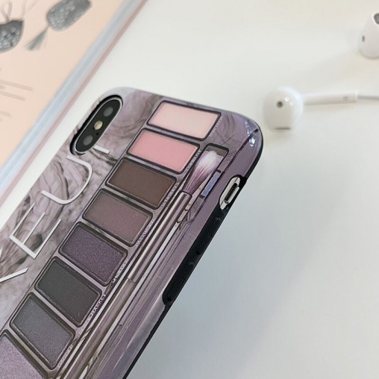 Fashion Ins Creative 3D Eye Shadow Pattern TPU Shockproof Protective Case for iPhone X / XS / XS Max / XR / 6 / 7 Plus / 8 Plus