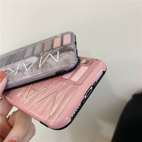 Fashion Ins Creative 3D Eye Shadow Pattern TPU Shockproof Protective Case for iPhone X / XS / XS Max / XR / 6 / 7 Plus / 8 Plus