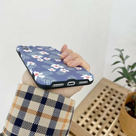 Fashion Ins Flower Pattern Shockproof TPU Protective Case for iPhone 11 / 11 Pro / 11 Pro Max / X / XS / XR / XS Max / 7 / 8 / 7 Plus / 8 Plus