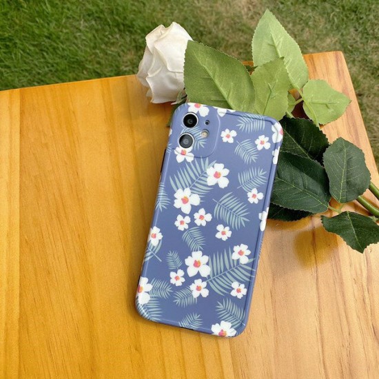 Fashion Ins Flower Pattern Shockproof TPU Protective Case for iPhone 11 / 11 Pro / 11 Pro Max / X / XS / XR / XS Max / 7 / 8 / 7 Plus / 8 Plus