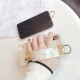 Fashion Marble Pattern with Wrist Strap Bracket Shockproof Epoxy TPU Protective Case for iPhone X / XS / XR / XS MAX / 6 / 6S / 6 Plus / 6S Plus / 7 / 8 / 7 Plus / 8 Plus