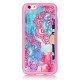 Fashion Pattern Flowers Creative Back Holder Protector Case For iPhone 6/6s Plus