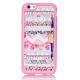 Fashion Pattern Pink Tribe Creative Back Holder Protector Case For iPhone 6/6s Plus