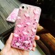 Flamingos Dynamic Glitter Quicksand Hard PC Protective Case for iPhone 6/6s/7/7 Plus