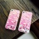 Flamingos Dynamic Glitter Quicksand Hard PC Protective Case for iPhone 6/6s/7/7 Plus