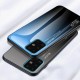 For Samsung Galaxy S20 Ultra Gradient Color Tempered Glass Shockproof Scratch Resistant Protective Case