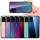 For Samsung Galaxy S20 Ultra Gradient Color Tempered Glass Shockproof Scratch Resistant Protective Case