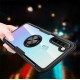 For Xiaomi Redmi Note 8 Case 360° Adjustable Ring Holder Anti-slip Shockproof Transparent TPU Protective Case Non-original