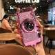 For iPhone X / 6 Plus / 7 Case Fashion Bling Glitter Creative Camera Pattern Protective Case Back Cover