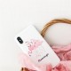 For iPhone X / 6 Plus Case Fashion INS Style Flamingo Pattern Protective Case Back Cover