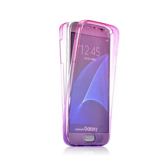 Gradient Color 360° Full Protective TPU Case for Samsung Galaxy S6