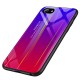 Laser Aurora Gradient Color Tempered Glass Protective Case for iPhone 6/6s