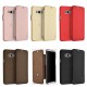 Flip Card Slots Ultra Thin Soft PU Leather Cover Case For Samsung Galaxy S8 5.8 Inch